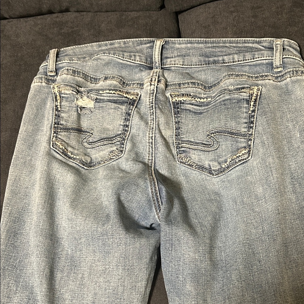 Silver Jeans Elyse Light Blue skinny jeans 31/27